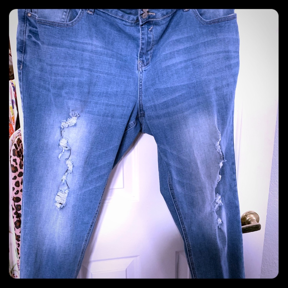 Plus size jeans